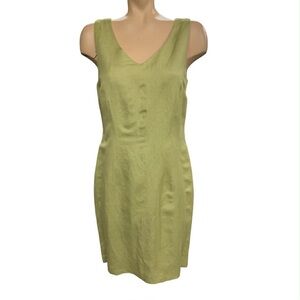 Jessica Lime Green Mini Dress Size L